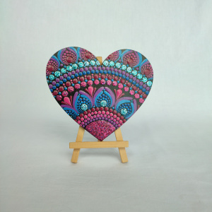 Corazón Mandala Fantasía Mini