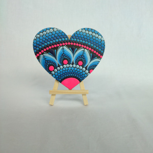 Corazón Mandala Neón Mini