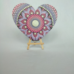 Corazón mandala Cenicienta