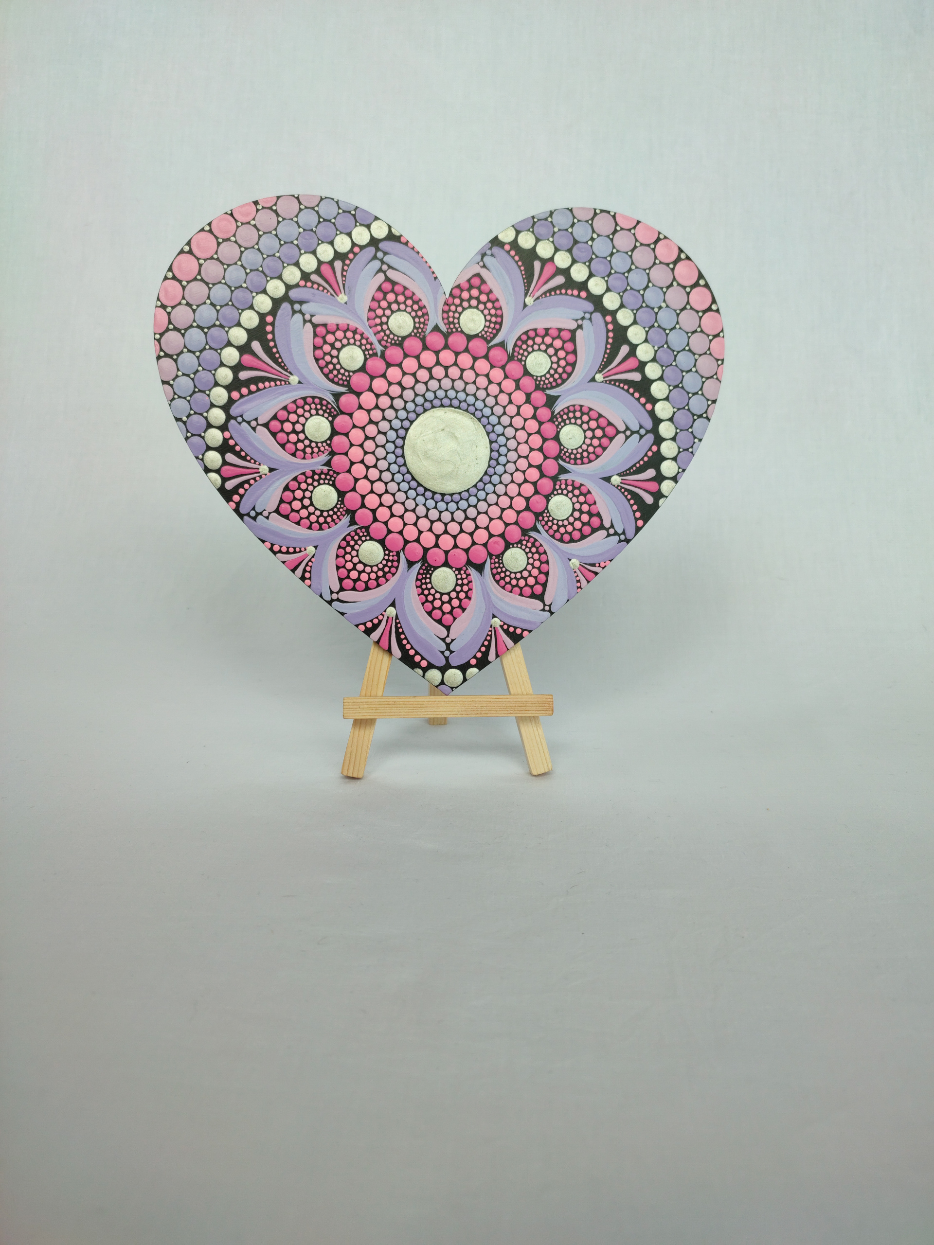 Corazón mandala Cenicienta