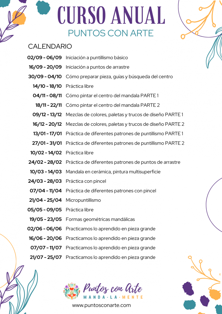 curso puntillismo valencia